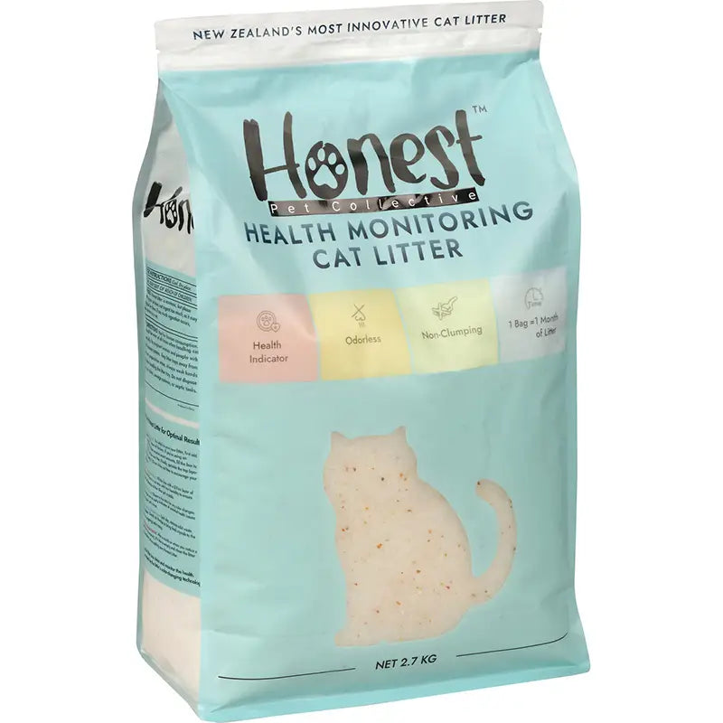 Honest Health Monitoring Cat Litter 2.7 KG 6.7L Honest Pet Collective