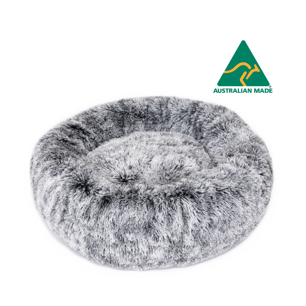 superior pet goods Curl up cloud pet bed dove