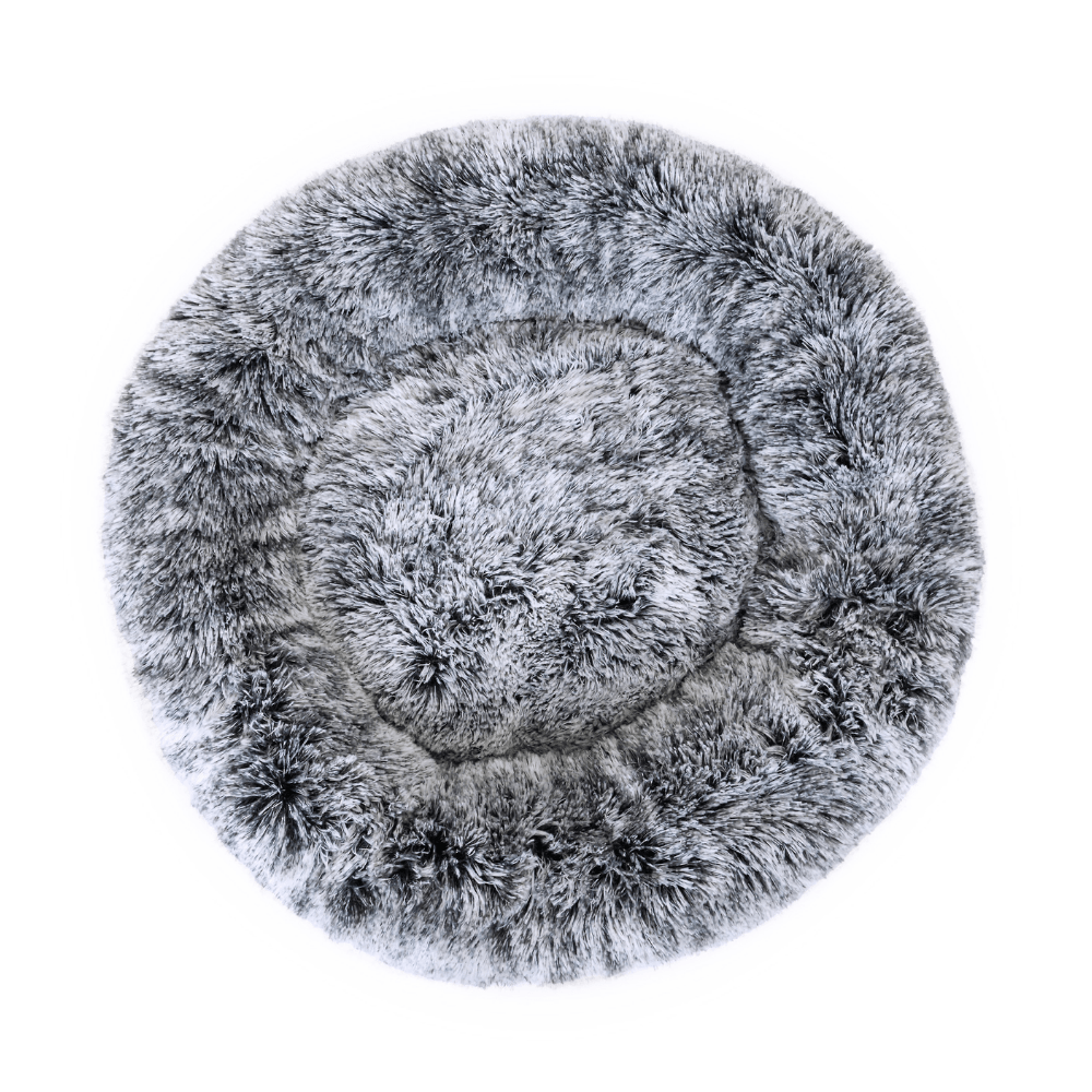 superior pet goods Curl up cloud pet bed dove on top