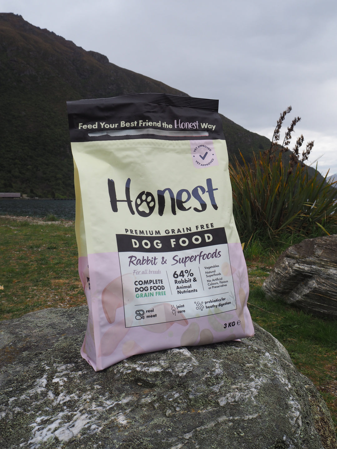 Honesty Rabbit Honest Rabbit & Superfoods | Grain-Free Dry Dog Food 3 KG – Honest Pet ...