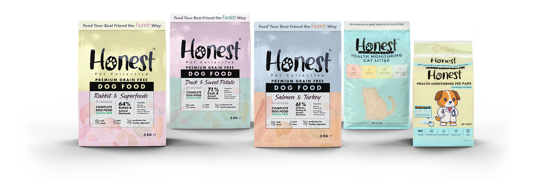 Honest Pet Collective Product Range